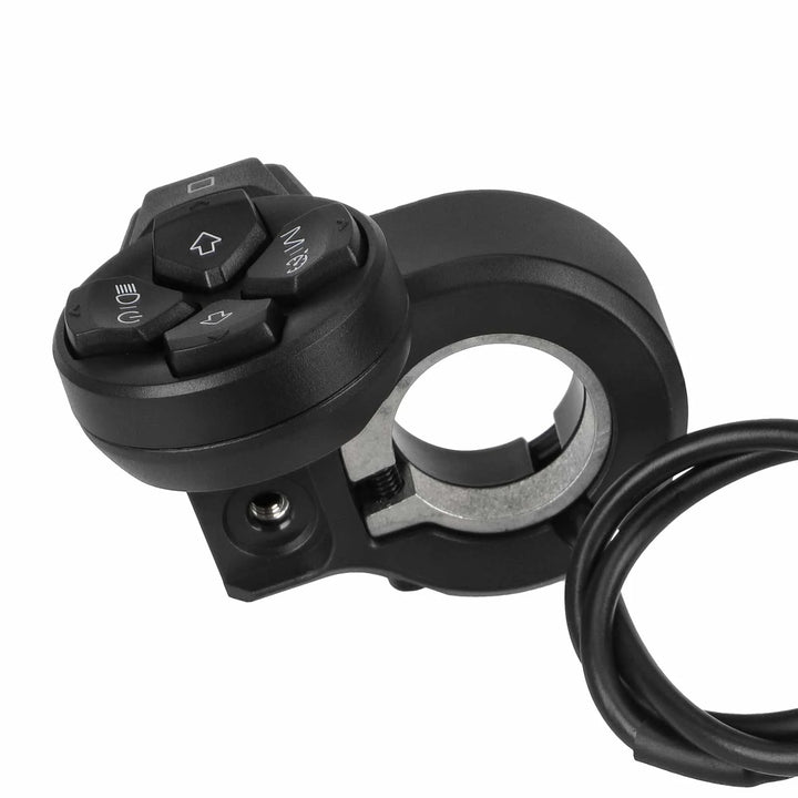 Original Turn Signal Switch for Segway Ninebot ZT3 F3 G3 ZT3 Pro ZT3 ProD ZT3 ProE Electric Scooter Throttle Speed Control Switch Accessory Rotary Knob Switch E-scooter Handlebar Steering Light Button