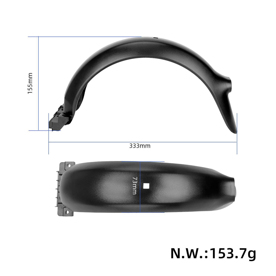 Parafango Posteriore per Monopattino Elettrico Segway Ninebot F20 F25 F30 F40 D18E D28E D38E Parafango Antispruzzo Pneumatico Posteriore Sostituzione Accessori