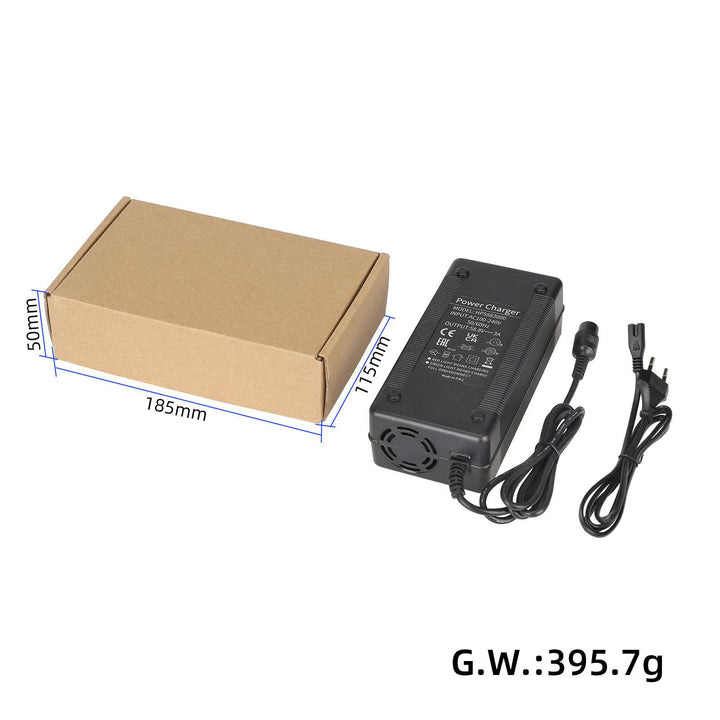 Caricabatterie 58.8V3A con connettore GX16 a 3 pin e spina EU Caricabatterie per veicoli elettrici Scooter elettrici Cavo di alimentazione con testa rotonda Accessori Batteria 52V per monopattini Zero 10X