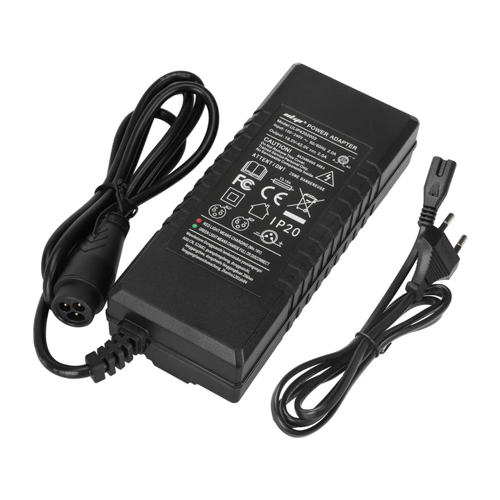 Ulip 18V to 42V2A Charger with Big LP16-3P Head EU Plug Ulip Big Eight Ming Head 42v2a Transformers European Standard Charger Electric Bike Electric Scooter 18V 36V 42V 2A Lithium Battery Charger Power Adapter