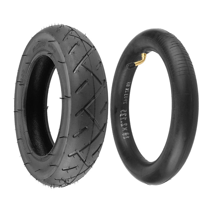 10*2.125 Inner Tube and Tire for 10 Inch Electric Scooters Balance 10*2.125 Wheel with 10*2.125 Camera 10x2.125 Electric Scooter Tire and Inner Tube Suitable for 10 Inch Wheel Tire Replacement Wheel with 0° Valve Core