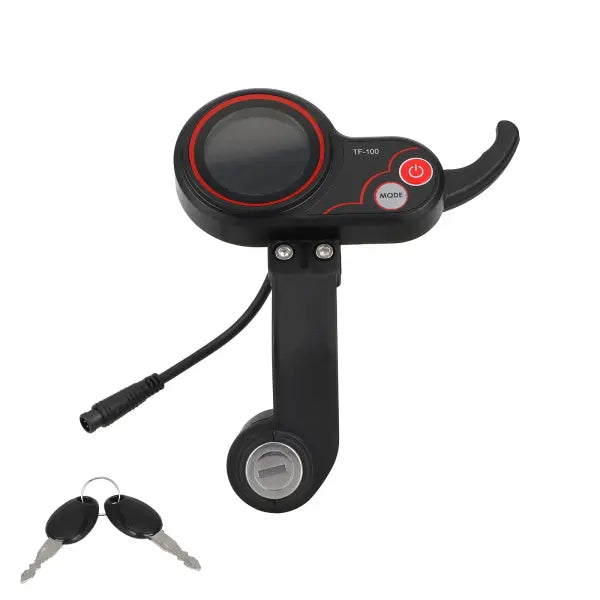 TF100 display switch with lock and 6 pin waterproof head