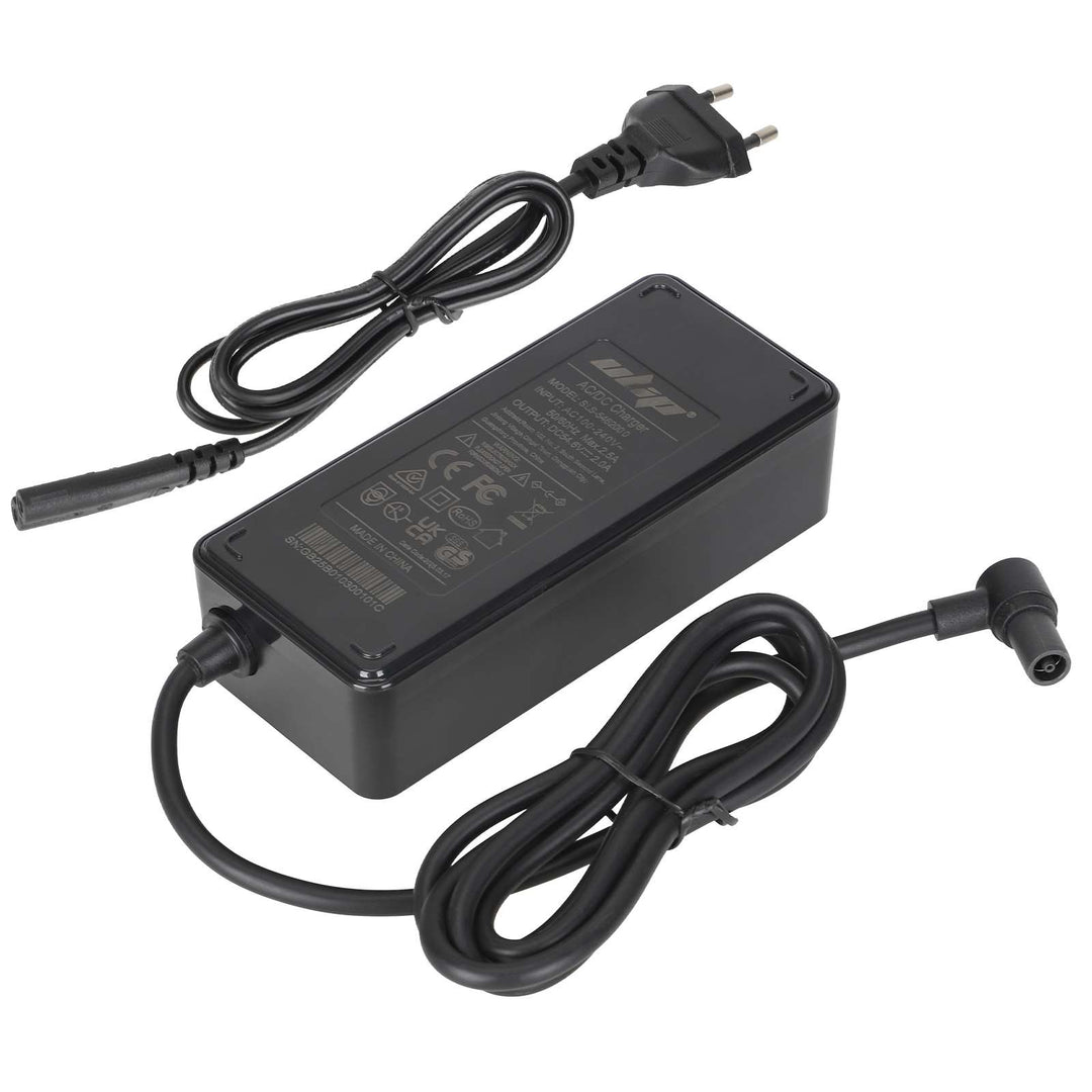 Ulip 54.6V 2A Charger with Hollow Head European Standard for Xiaomi 4 Pro 2nd Gen Xiaomi 4 Ultra Scooter Battery Charger Power Adapter Li-ion Battery Pack Charger Power Adapte Input 100-240V 48V 13S Lithium Skateboard Balance Vehicle Battery