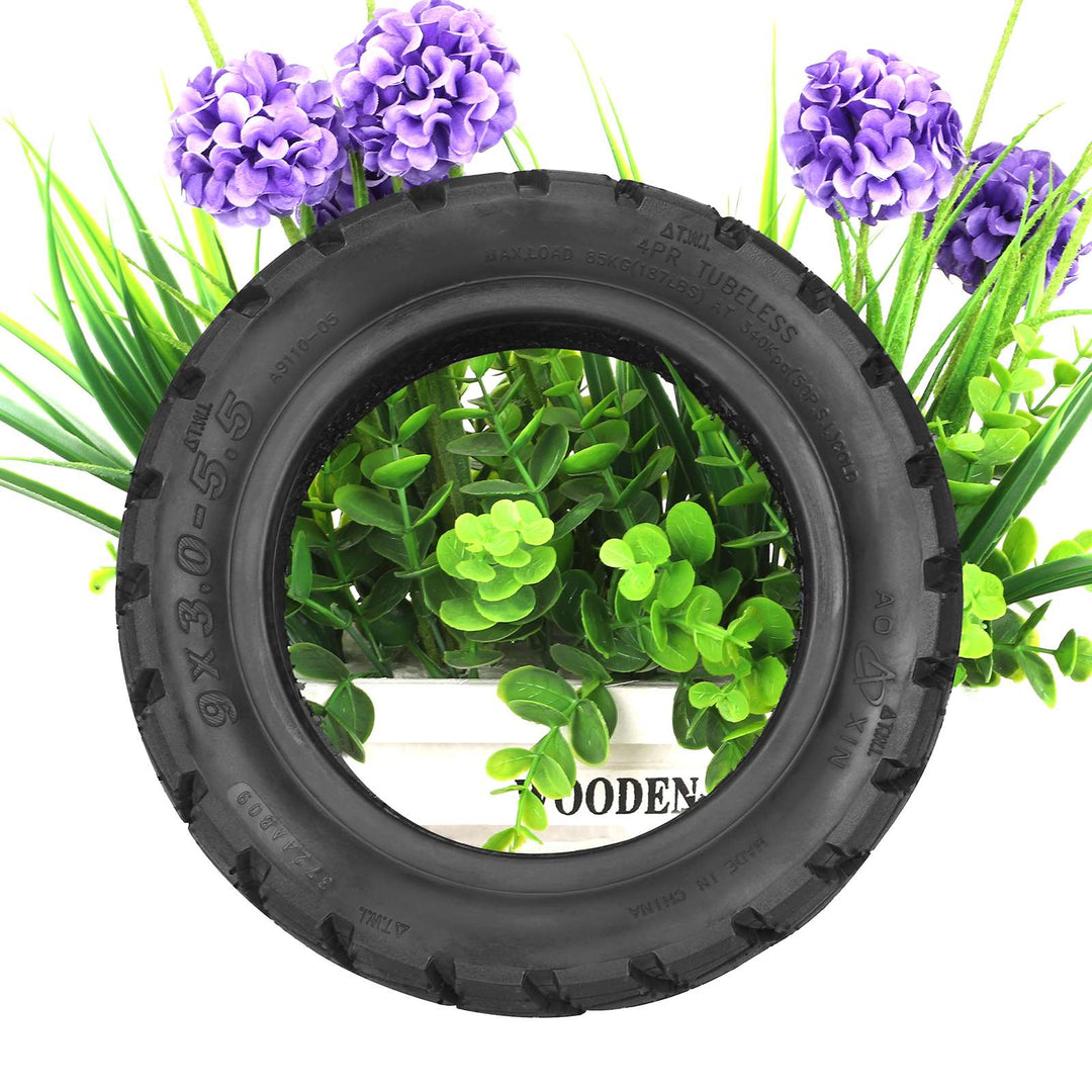 Aoxin 9*3.0-5.5 Off-Road Vacuum Tire Original 9 Inch Tubeless Tire For Kukirin G2 Pro DB Electric Scooter Tires Strong Wear Resistance Tyre