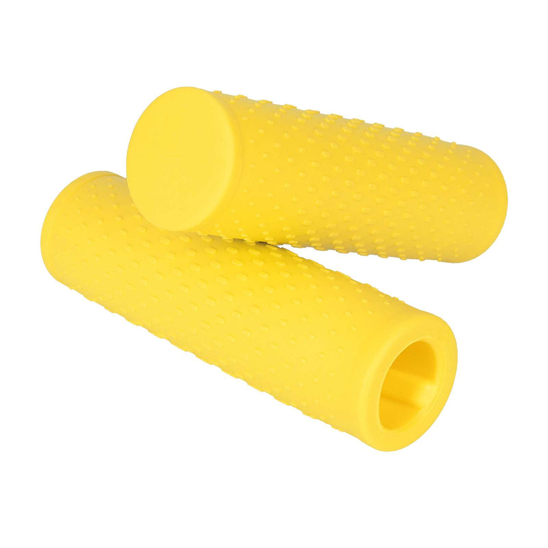 1 Pair Gray Rubber Handlebar Grip as Xiaomi M365 Scooter Anti-Slip Ergonomic Comfortable Electric Scooter Handle Cover Accessories Rubber Handle Bar Grips Handle Anti-Slip Cover for Xiaomi M365 1S Pro Pro2 Mi3 Electric Scooter Replacement Parts