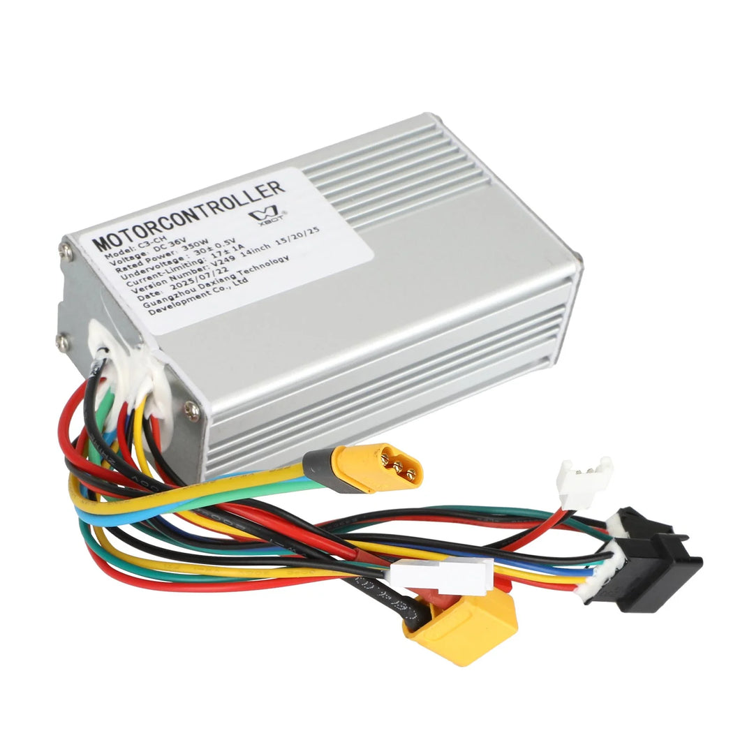 C3-CH 36V 350W Controllore per Parti Modificate Minirobot Scheda Madre per Monopattino Elettrico Quickwheel Scheda Madre per Bici Elettriche per Velocità e Stato Batteria in Tempo Reale