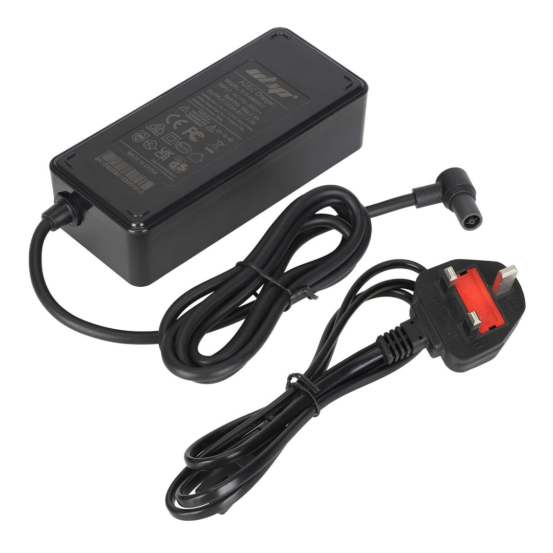 Ulip 54.6V 2A Charger with Hollow Head European Standard for Xiaomi 4 Pro 2nd Gen Xiaomi 4 Ultra Scooter Battery Charger Power Adapter Li-ion Battery Pack Charger Power Adapte Input 100-240V 48V 13S Lithium Skateboard Balance Vehicle Battery