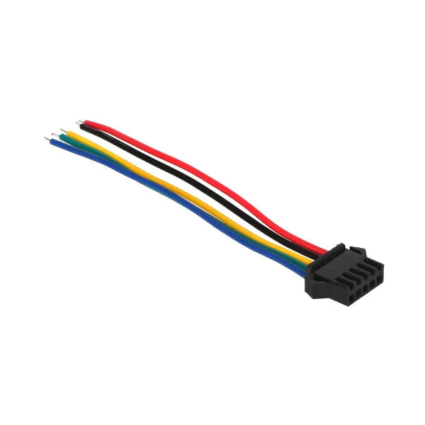 2.54mm 10cm 5P SM male connector with cable