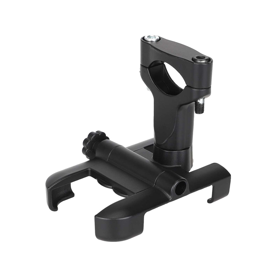 Supporto per telefono cellulare in lega di alluminio nero, supporto per navigazione GPS da bici/moto/scooter per cellulare, supporto per telefono per auto/bici/e-bike