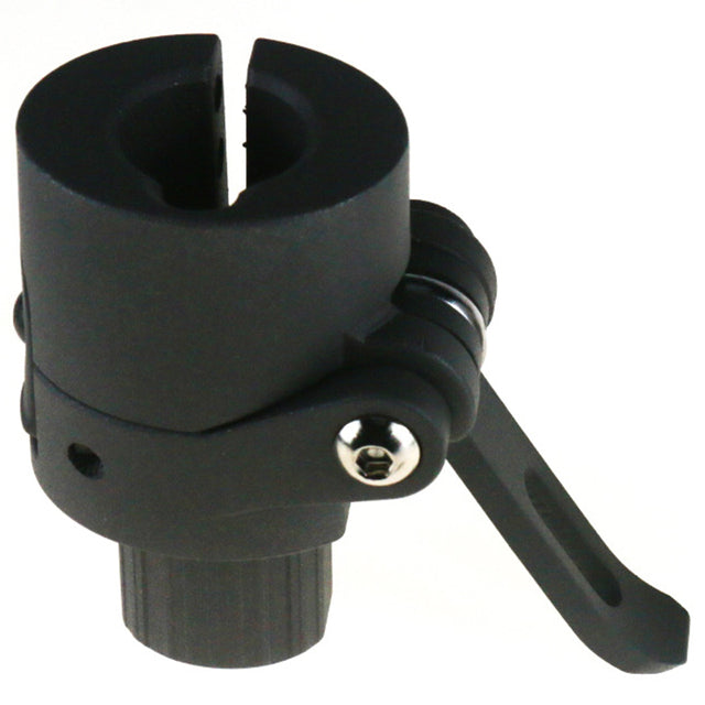 Base pieghevole grigia completa per monopattino elettrico Xiaomi Mijia M365 Pro, con sistema di bloccaggio integrato. Base solida in metallo per ricambio palo pieghevole con accessori a vite per monopattino elettrico Xiaomi M365 Pro.