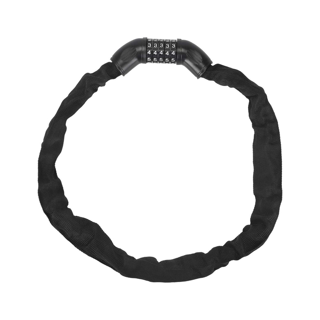 Lucchetto per moto elettrica con combinazione, lucchetto a catena per bicicletta, antifurto per bicicletta, lucchetto a catena portatile, lucchetto per mountain bike