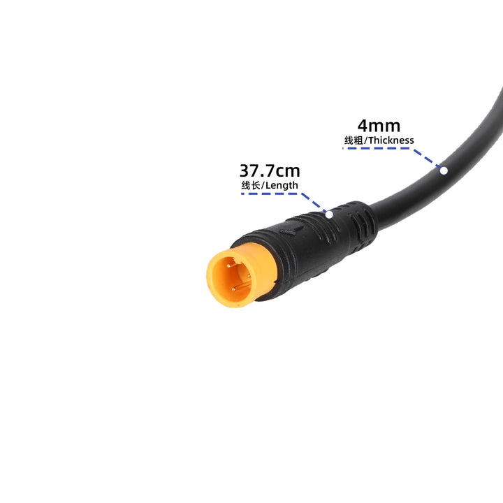 Left 12 Magnetic Booster Sensor Booster with Waterproof Plug Dual Hall Integrated Booster Integrated Wheel Throttle Tube Throttle 12 Magnet Compatible Assembly Dual Hall Easy Install Electric Scooter Sensorbicycle Accessories Booster Sensor Booster Dual