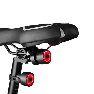 Induction bicycle tail light