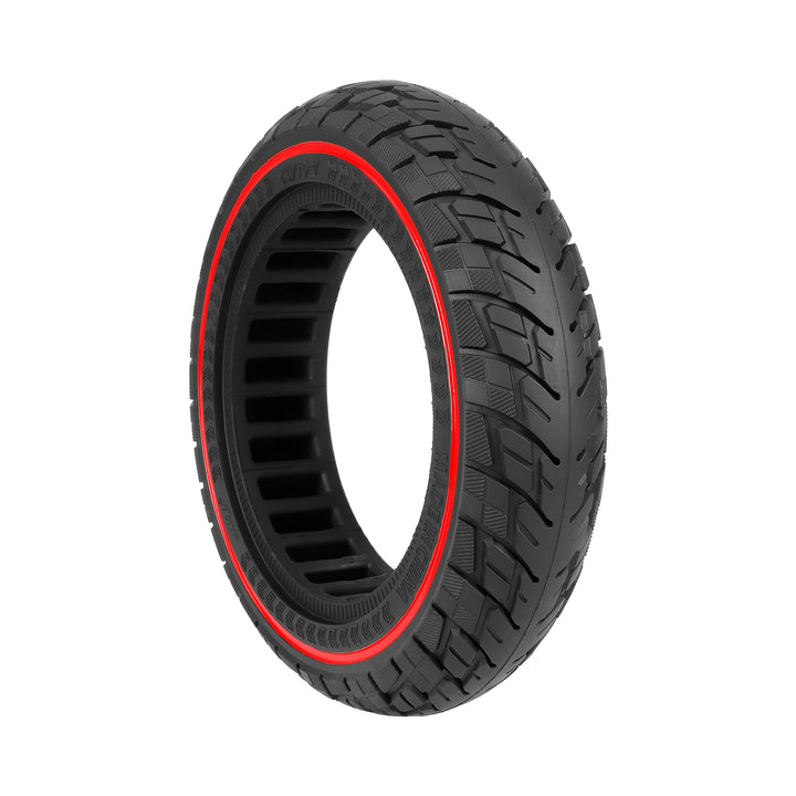 Ulip 60/70-7.0 Solid Tire with Red Circle for Xiaomi 4 Pro 4 Pro Max Scooters 10 Inch 60/70-7.0 Off-Road Solid Tire without Inflation Puncture-proof Tyre for Xiaomi Mi 4 PRO Tires Electric Scooter Parts