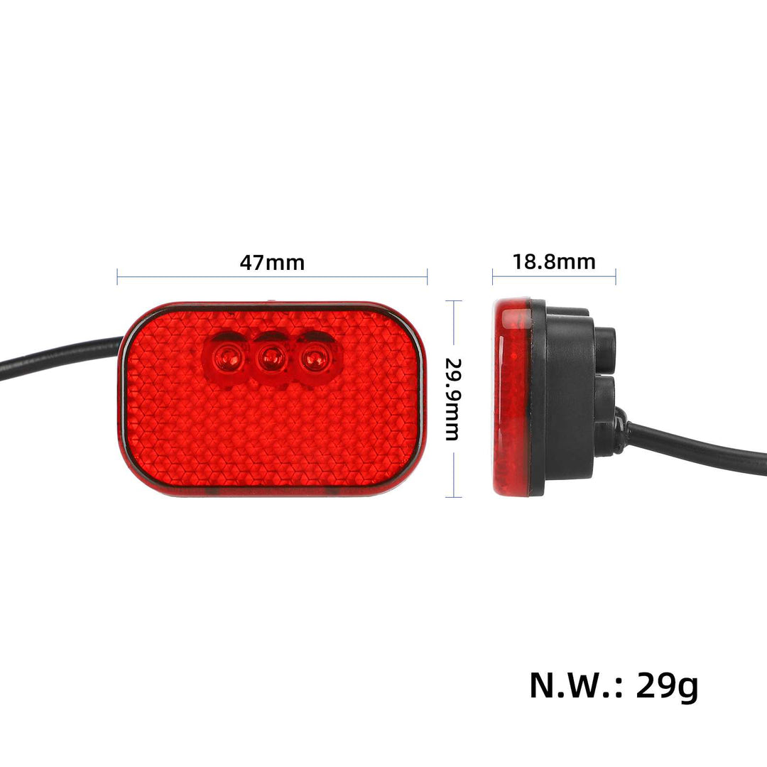 Electric Scooter Kukirin G2 Pro DB Rear Tail Light For New KUGOO KuKirin G2 Pro Original E-Scooter Rear Taillight Parts and Accessories Rear Lamp