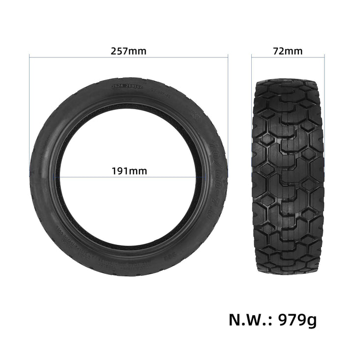 70/60-7.5 Pneumatico tubeless autoriparante con gel sigillante per monopattino Segway Ninebot Zt3 Zt3 Pro 70/60-7.5 Pneumatico a vuoto autoriparante con gel sigillante come originale
