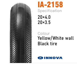 Pneumatico nero XUANCHENG IA-2158 20x4.0