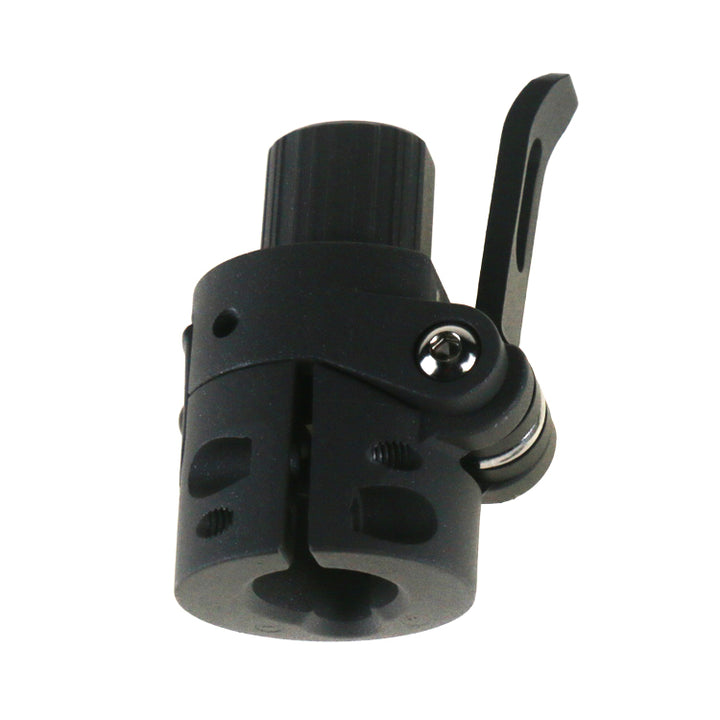Base pieghevole grigia completa per monopattino elettrico Xiaomi Mijia M365 Pro, con sistema di bloccaggio integrato. Base solida in metallo per ricambio palo pieghevole con accessori a vite per monopattino elettrico Xiaomi M365 Pro.