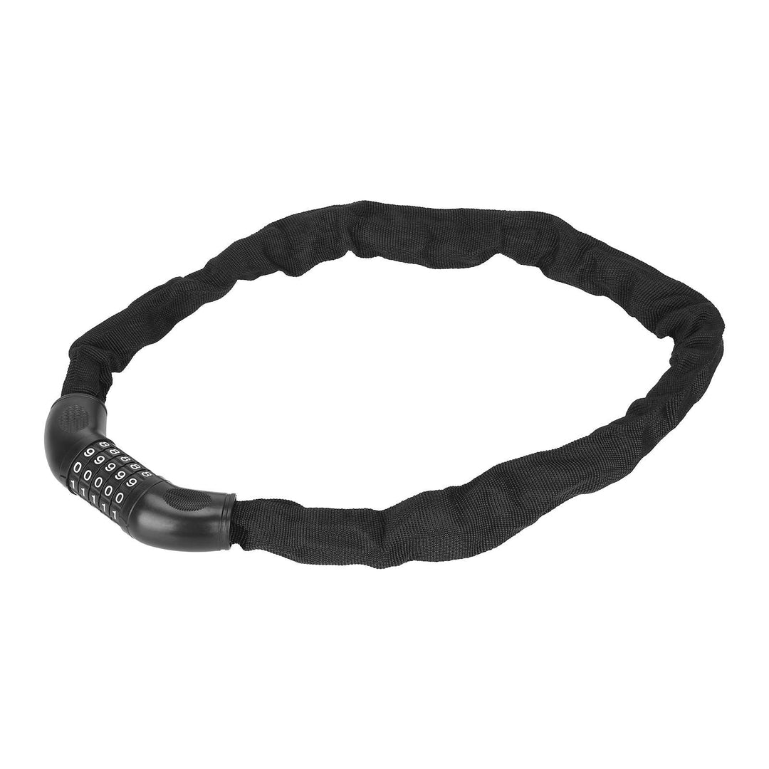 Lucchetto per moto elettrica con combinazione, lucchetto a catena per bicicletta, antifurto per bicicletta, lucchetto a catena portatile, lucchetto per mountain bike