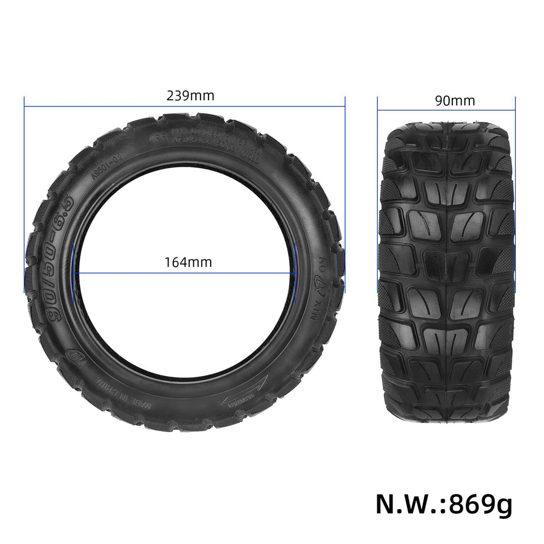 Pneumatico fuoristrada Wanda 90/50-6.5, tubeless, 4 tele, addensato, antiscivolo o resistente all&