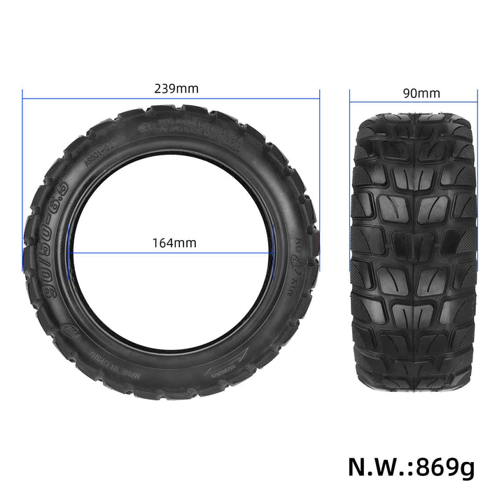 Pneumatico fuoristrada Wanda 90/50-6.5, tubeless, 4 tele, addensato, antiscivolo o resistente all&
