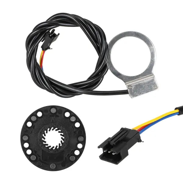 E-Bike 8-Magnet Single Hall-Effect Assist Sensor (118cm Cable Length, 6.5 Revolutions)