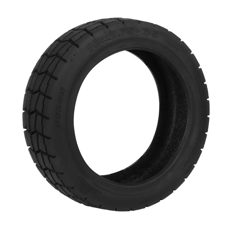 10 Inch 10*2.75-6.5 Tubeless Tire Electric Scooter Tires 10X2.75-6.5 Scooter Tire Wearproof Rubber Tire for Speedway 5 Dualtron 3 Electric Scooter 10 Inch 10*2.75-6.5 Outer Off-road Tire Parts
