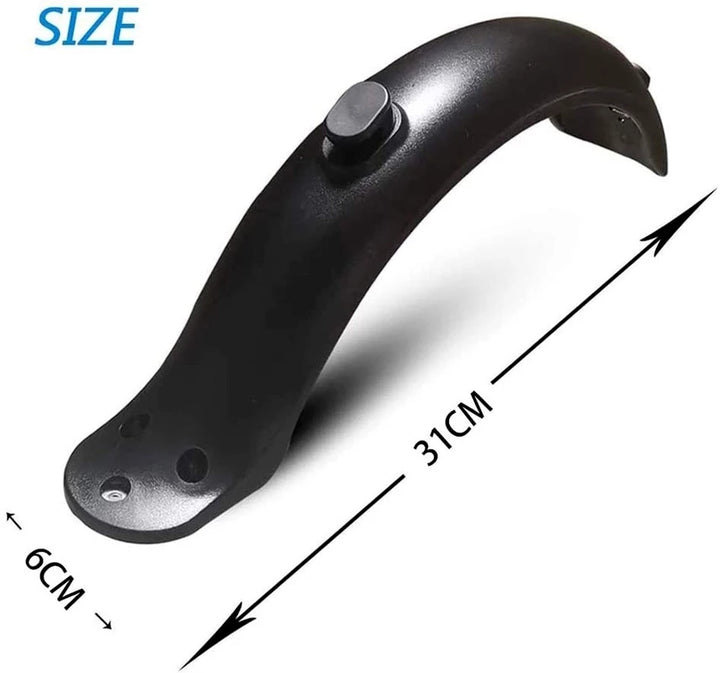 Parafango posteriore nero con gancio, vite e attrezzo per monopattino elettrico Xiaomi M365 Pro, staffa parafango, paraspruzzi, accessori rossi