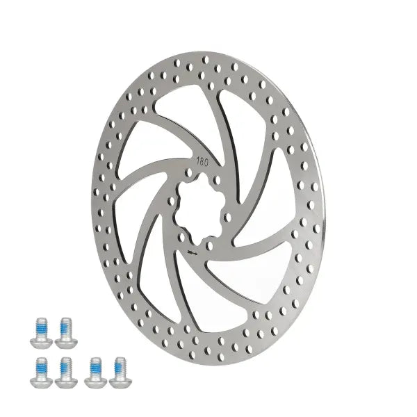 180mm reinforced 3mm thick brake disc with 6 screws