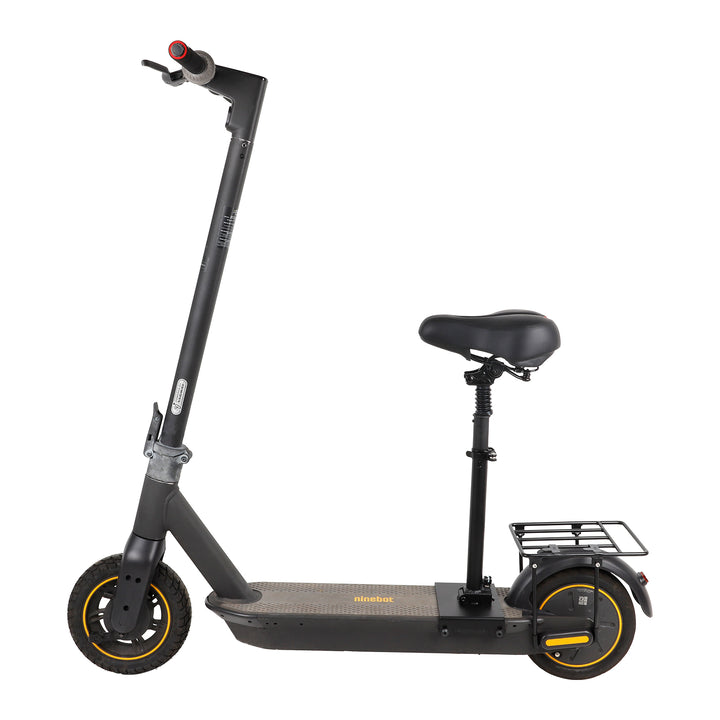 Black Seat for Segway Max G30 Series Scooters with Big Saddle Seats Folding Seats Retractable Cushion Seat for NINEBOT MAX G30 Electric Scooter KickScooter Adjustable Height Parts