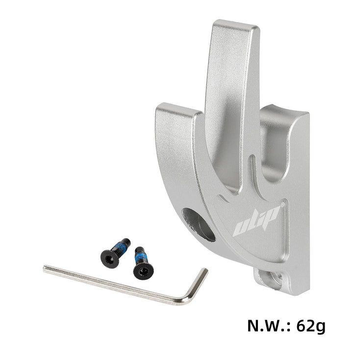 Ulip Black Front Metal Hook Storage Hook for Xiaomi M365 Pro 1S Pro2 Segway Ninebot GT1 GT2 Electric Scooter GT Series Scooter Accessories Parts