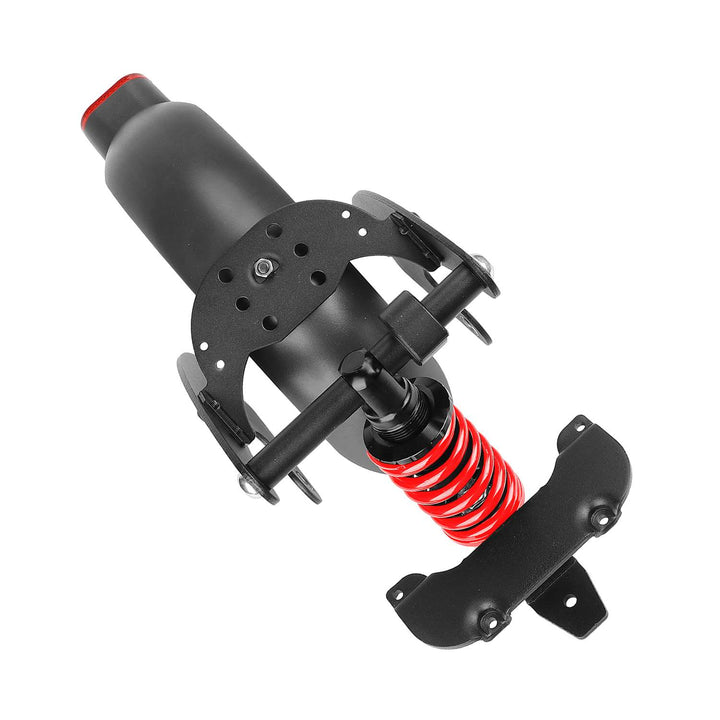 Sospensione posteriore nero-rosso V2 per scooter G30 Max con brevetto Max G30LP G30LE G30E Sospensione posteriore Ammortizzatore posteriore con parafango posteriore con portatarga e luci posteriori ingrandite