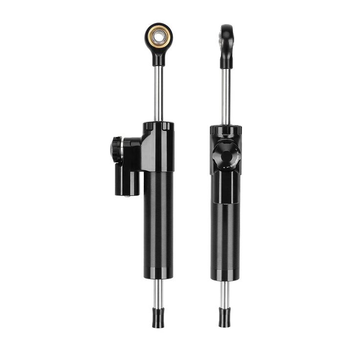 Ammortizzatore di sterzo rosso con supporto di montaggio nero per monopattino elettrico Ausom Gallop/Kukirin G3 Pro 2024, staffa di modifica in alluminio e acciaio