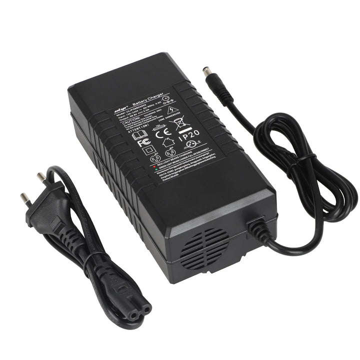 Ulip 42V~58.8V 3A DC2.1 Head Certified Charger EU Plug with CE And FCC Certification For 48V To 58.8V And 52V To 58.8V Charger Li-ion Battery Pack Charger Power Adapte Input 100-240V Lithium Skateboard Balance Vehicle Battery with Fan