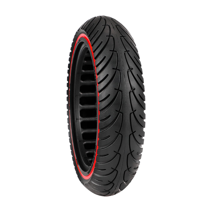 Pneumatico solido per monopattino elettrico Nedong 8.5 pollici con cerchio rosso 8.5X2 8 1/2*2 per Xiaomi M365 Pro Pro2 1S MI3 Essential Monopattino, pneumatico non gonfiabile in gomma ammortizzante 8.5*2 pollici