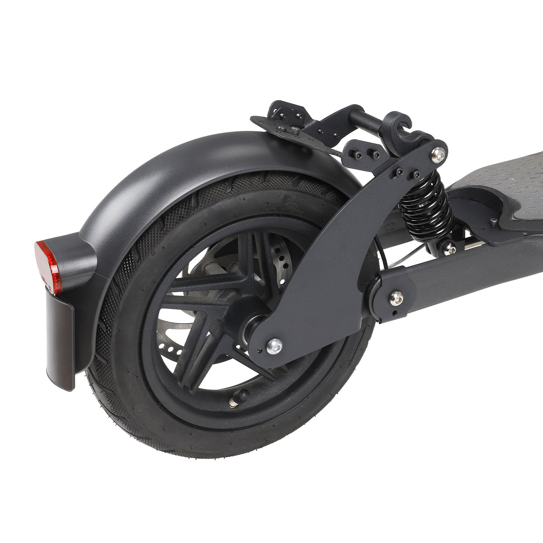Sospensione Posteriore Nera per Monopattini Segway Ninebot F20 F25 F30 F40 Serie F20 F25 F30 F40 Ammortizzatore Posteriore Ammortizzatore di Coda Parti di Modifica Ammortizzatore a Molla con Parafango e Luce