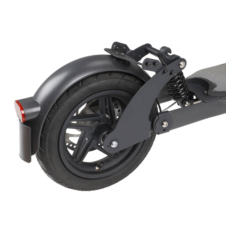 Sospensione Posteriore Nera per Monopattini Segway Ninebot F20 F25 F30 F40 Serie F20 F25 F30 F40 Ammortizzatore Posteriore Ammortizzatore di Coda Parti di Modifica Ammortizzatore a Molla con Parafango e Luce