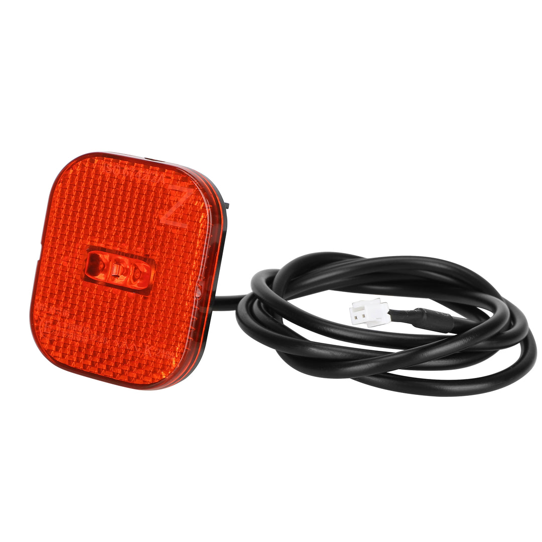 Fanalino posteriore monopattino Xiaomi 4 Go, luce di avvertimento monopattino Xiaomi 4 Go, luce LED freno, luce posteriore parafango impermeabile, pezzi di ricambio