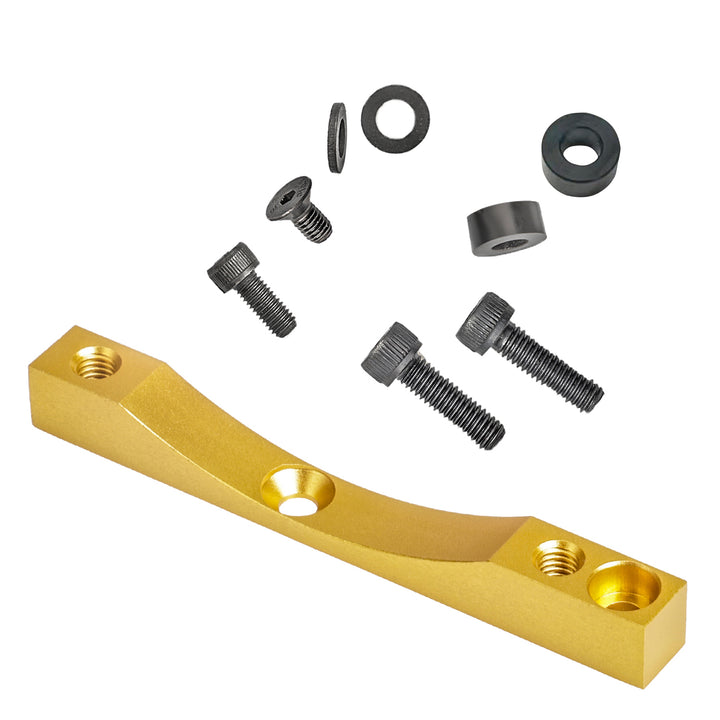 Kit adattatore freno Gold ZOOM Xtech HB100 per scooter elettrico Xiaomi Mijia M365 Pro Pro2 Accessori adattatore in lega di alluminio CNC
