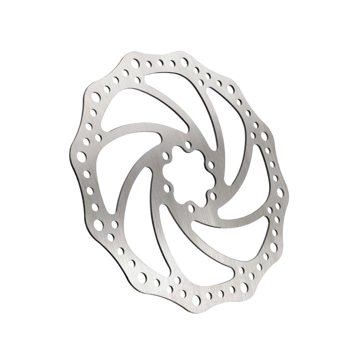 Disco freno da 180 mm per scooter elettrico, ricambi freno da 180 mm per MTB, Mountain Bike, Bici da Strada, Cruiser, rotore in acciaio inossidabile, sistema frenante a disco con 6 fori, accessorio essenziale per bici