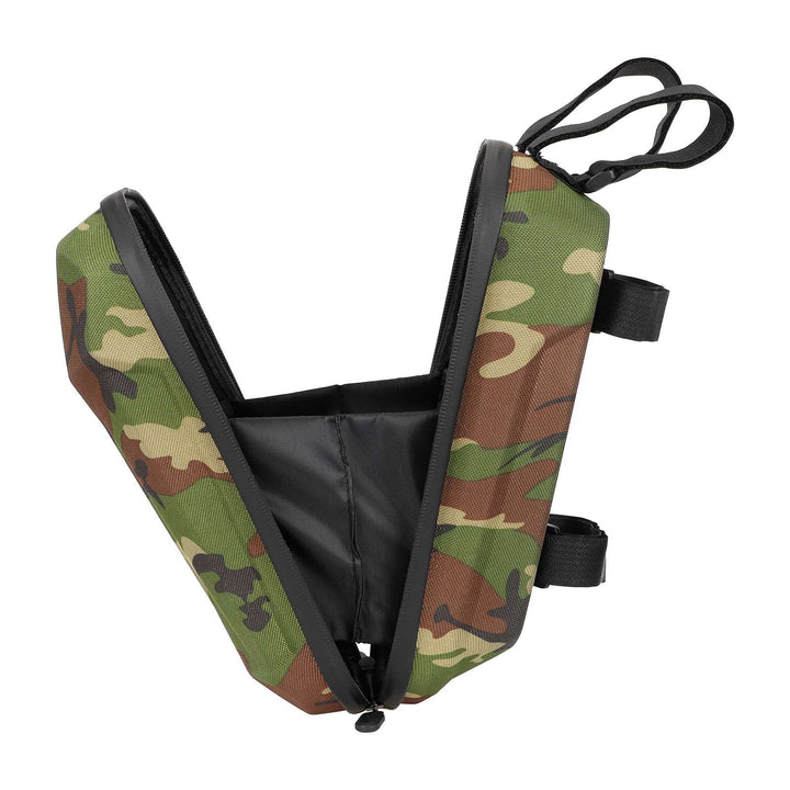 Army Green 3L Big Front Bag PU+EVA Carrier Hanging Head Handle Front Charger Bag Tool Storage Bag for Xiaomi Mijia M365/Ninebot ES2 ES1 Electric Scooter Electric Scooter Front Bag Waterproof EVA Hard Shell Bags Reflective Handlebar Hanging Bag Storage Bag