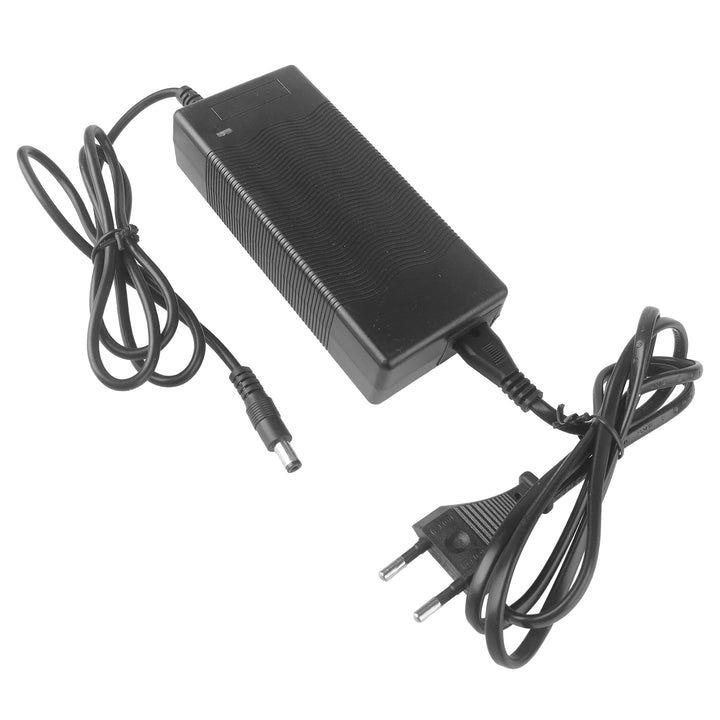 42V 2A Charger with DC2.1 5521 5.5*2.1 Connector and EU Plug Electric Vehicle Electric Scooter DC Head Charger Lithium Battery Charger 36v42v Round Head Power Cord Accessories Lithium Battery Power Adapter