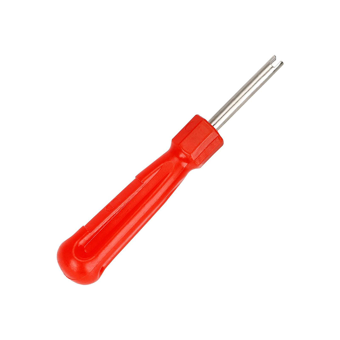 Red Valve Wrench Red Valve Tray Handle Valve Core Wrench Valve Key Valve Wrench American Gas Nozzle Wrench Inner Tube Wrench Adjustment Deflation Tool