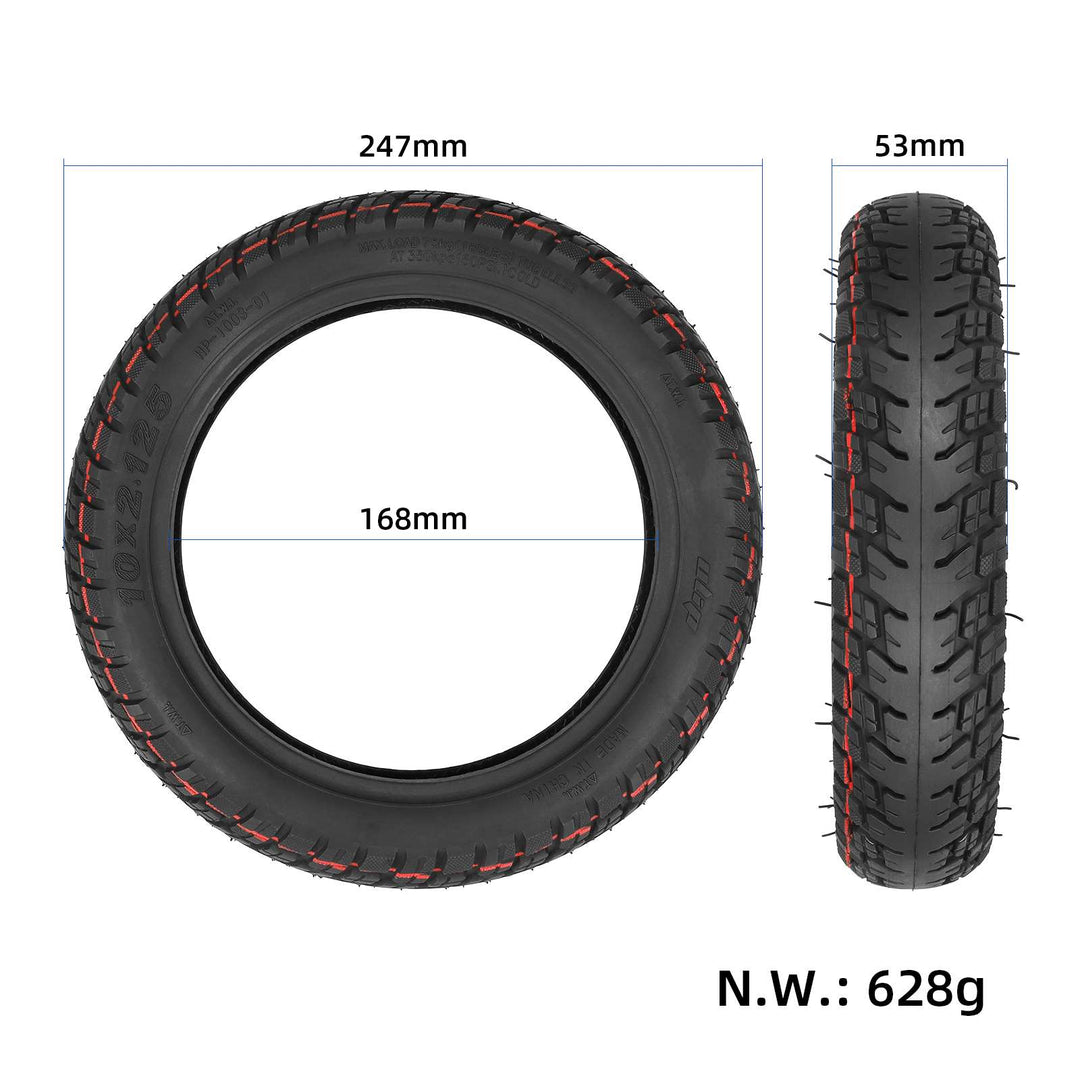 Pneumatico tubeless fuoristrada ULIP 10*2.125 per scooter Segway F20 F25 F30 F40 Xiaomi 4 Lite 2nd Gen, Pneumatico Tubeless 10*2.125, Pneumatico 10*2.125-6.6, Pneumatico 55/80-6.6, Pneumatico Sottovuoto 10x2.125
