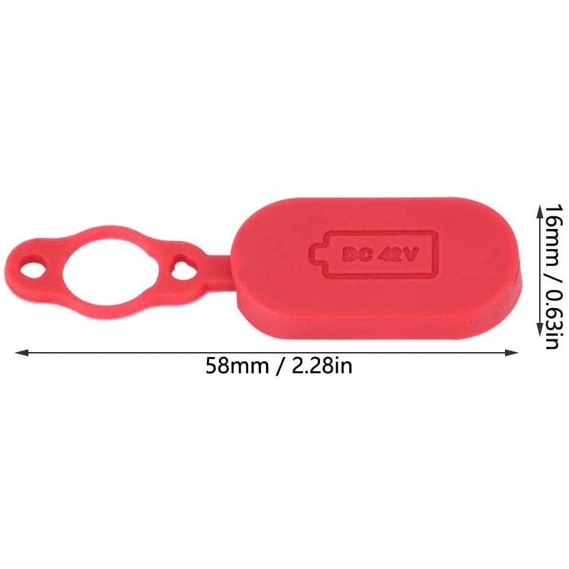 Tappo antipolvere di copertura impermeabile per porta di ricarica per Xiaomi Mijia M365 e Pro Scooter elettrico 1S Pro 2 Scooter Parti in gomma