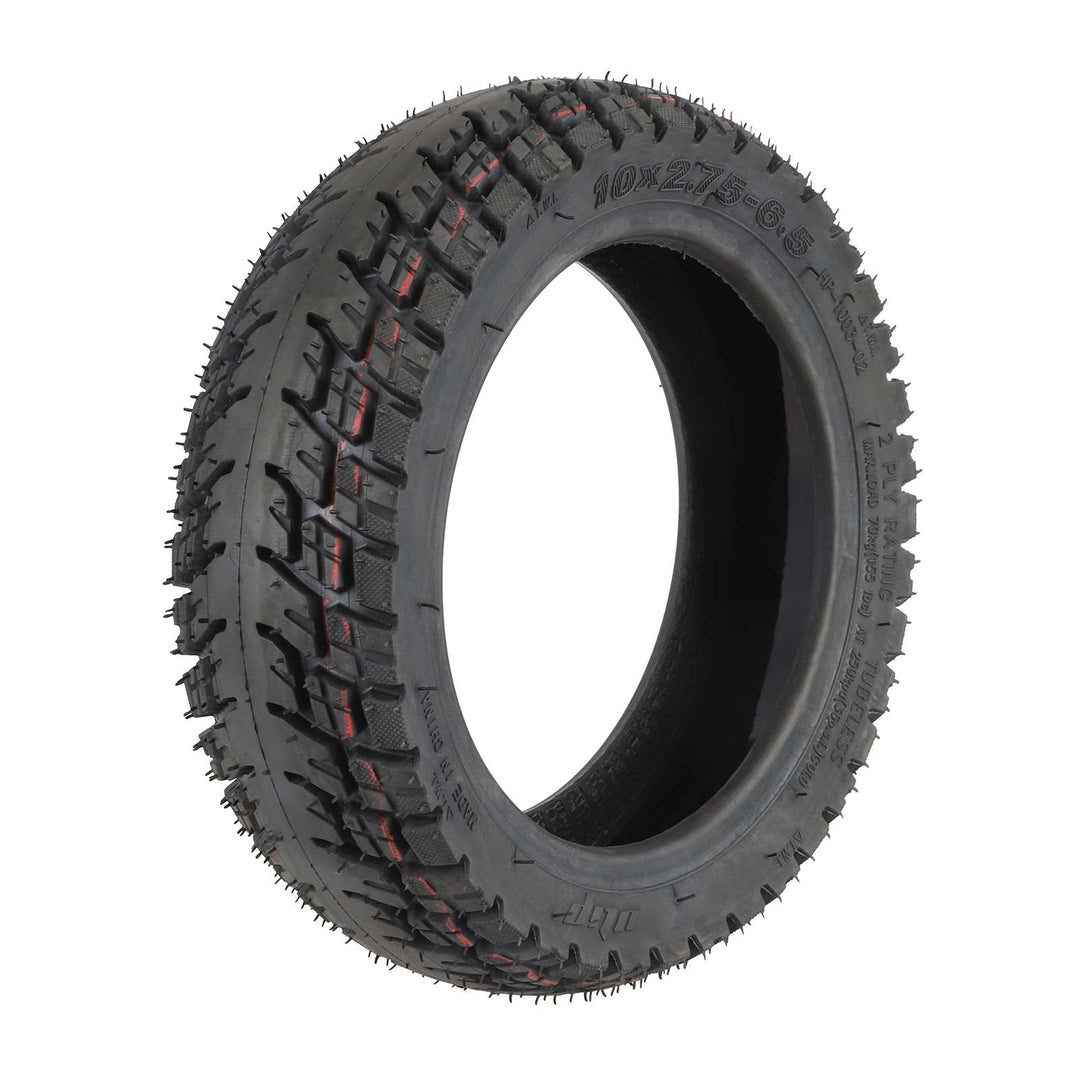 Ulip 10 Inch 10*2.75-6.5 Self-repairing E-Scooter Vacuum Tyre with Goo Gel 10*2.75-6.5 Widen Tubeless Tire with Gel 10X2.75-6.5 Off-road Tires Parts Off-road Tire for Smartgyro Speedway,Rockway,Crossover Kugoo G3, Speed 5 DT 3 Electric Scooter