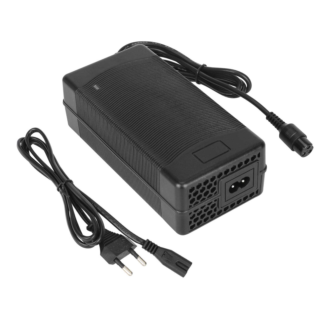Caricabatterie 58.8V3A con connettore GX16 a 3 pin e spina EU Caricabatterie per veicoli elettrici Scooter elettrici Cavo di alimentazione con testa rotonda Accessori Batteria 52V per monopattini Zero 10X