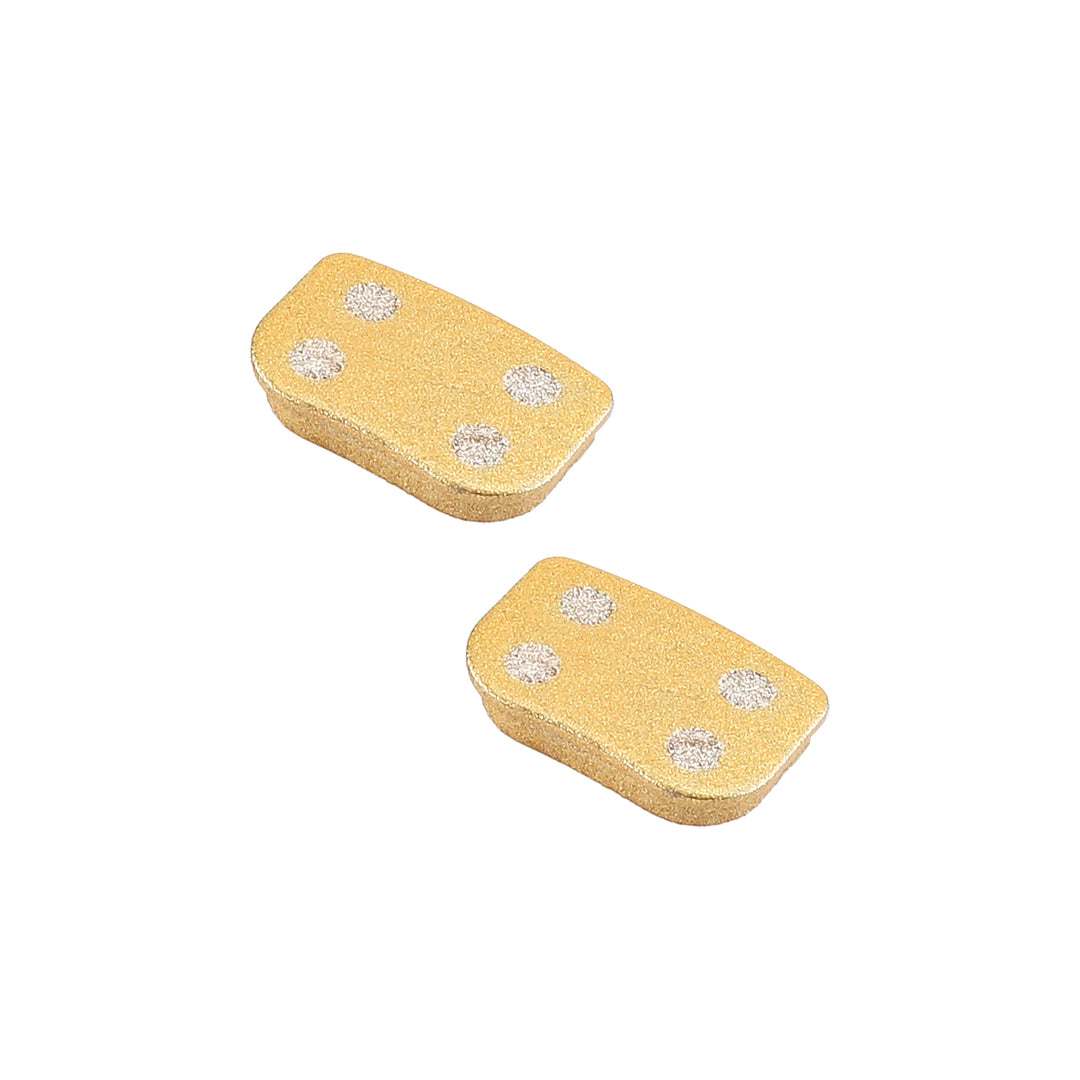 Full-metallic Lining Sheet for AOBANG BOLI AONUOSAI Disc Brake Pad Bicycle Electric Scooter Hydraulic Disc Brake Pad Parts Bicycle Replacement Full?Metallic Resin Disc Brake Parts for Bicycle Mountain Bike