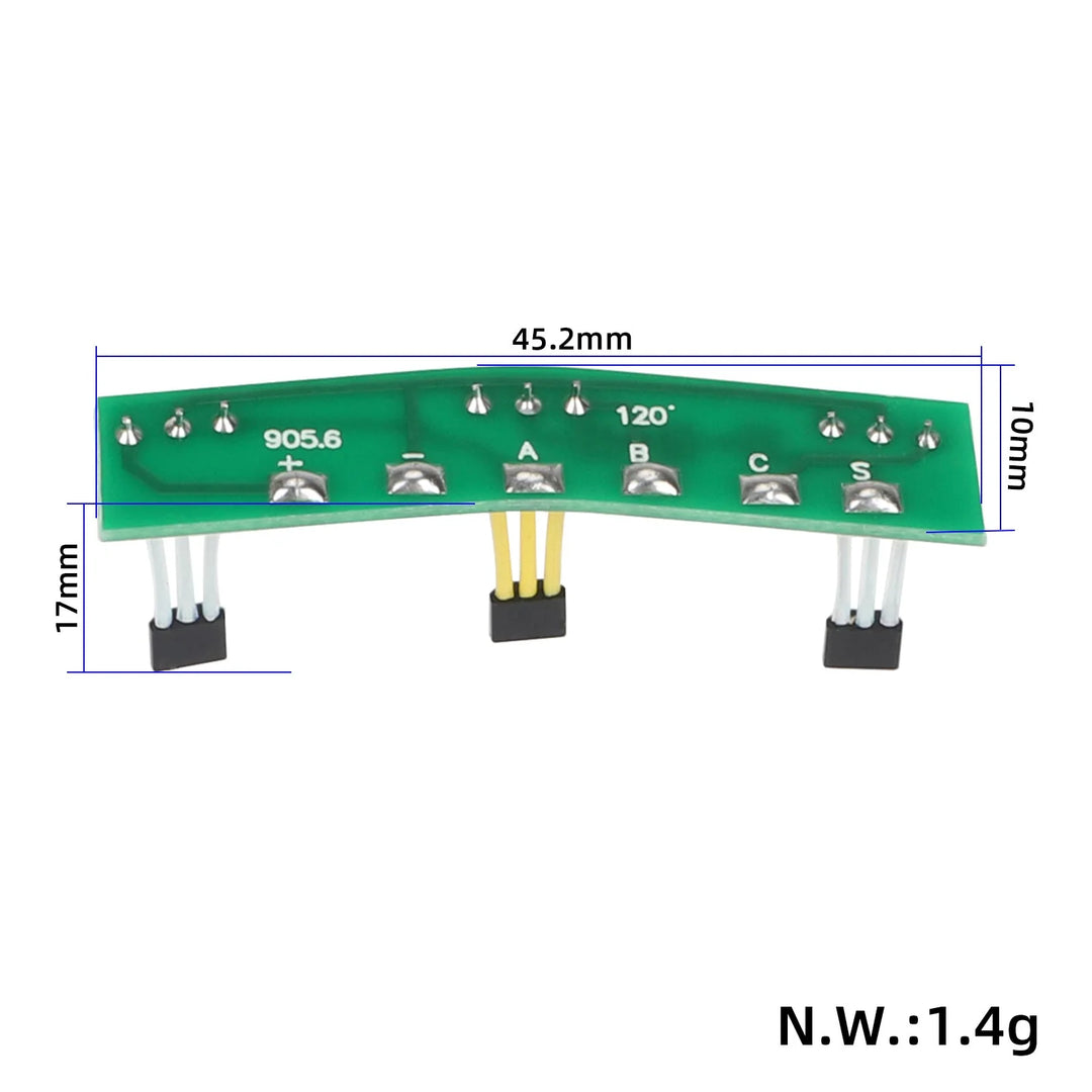 Sensore Hall per Xiaomi 4/4 Pro Sensore Hall motore Scheda circuito interna per Xiaomi 4 / 4Pro Scooter Elettrico Ruota Anteriore PCB Parti Scheda Circuito Motore