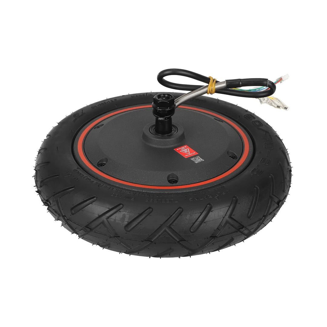 Xiaomi 5 Max Motor with Yuanxing 60/70-6.5 Vacuum Tires 48V400W Motor with Red Circle for Xiaomi 5 MAX Electric Scooter Engine Motor Replacement Driving Wheel Motor